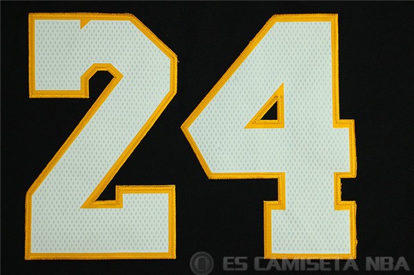 Camiseta Bryant #24 Los Angeles Lakers Negro - Haga un click en la imagen para cerrar